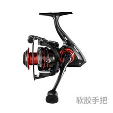 全金屬漁輪捲線器 紡車輪 漁線輪 海桿輪 遠投輪 釣魚輪, DC1000軟膠把【金屬線杯 金屬搖把】