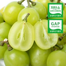 자연마을 GAP 저탄소 경산 샤인머스켓, 1박스, 650g 1송이