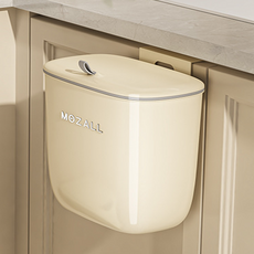 더루밍 주방 싱크대 걸이형 음식물 쓰레기통 8리터, 아이보리, 1개