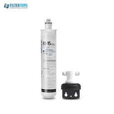 FLUUX 플럭스 FX-15 복합형 정수필터 + 플럭스정품 헤드세트, 1개