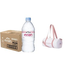 Evian(에비안) 이토엔 경수 미네랄 워터 페트병 750ml×12개 & 2325, 1