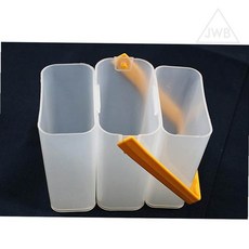 에스웍 삼단 미술물통 물감물통