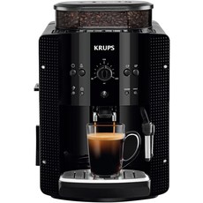Krups 자동 에스프레소 머신 YY8125FD 수동 압력 15 Bars 블랙, 단일구성