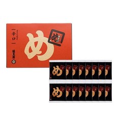 일본 후쿠오카 명물 멘베이 센베이 명란센베 매운맛 16봉지 32개입, 1박스