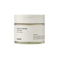 [우디브] 피부결 정돈 보풀없는 토너패드 / 무해성인증 목화솜100% 붉은기 열감 진정, 1개, 80매입