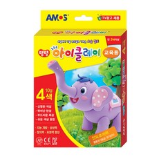 아모스 탱탱 아이클레이 10g 4칼라, 단품, 단품