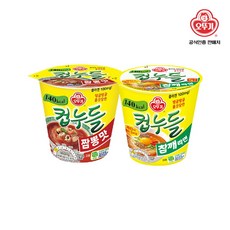 컵누들 짬뽕맛 6입 + 컵누들 참깨라면 6입, 12개