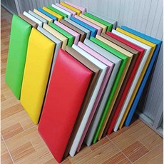 벽 쿠션 부착식 체육관 놀이방 접착식 충격 보호 패드, 30x90cm T3cm 친환경 무취 보드