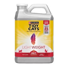 Tidy Cats 超輕量凝結型貓砂 3.86公斤, 1個, 單桶