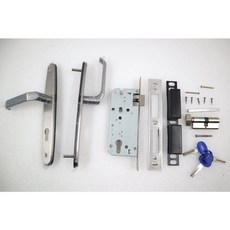 CASA 910-4 通風門水平鎖 不分左右 二片式 鎖匣長50mm 中心距離85mm, 1個