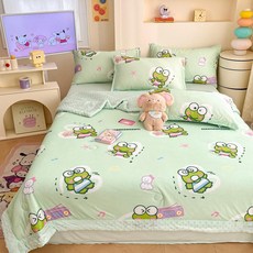 아동용 아이스 쿨링 여름 이불 귀여운 캐릭터 얇은 시원한 여름용 어린이 침대이불, 바이브런트 빅 아이 프로그