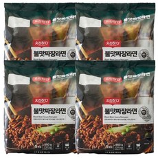 요리하다 불맛 짜장라면 110g*5입, 4팩