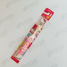 EViSU Hello Kitty 3歲兒童牙刷, 1個, 淺粉紅色