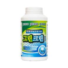 그린크린프로 1kg 친환경 녹조제거제 이끼 조류 악취 비린내 제거 곰팡이 제거, 1개