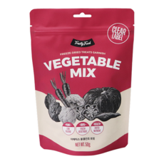 트러스티푸드 강아지 동결건조 야채 간식, 야채믹스, 50g, 1개