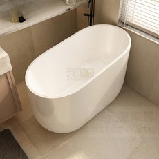 浴缸小戶型家用深泡迷你高靠背成人帶坐闆亞剋力獨立日式浴缸 成人浴缸 泡澡桶 浴缸 浴室, 1個, 7270-空缸,1.4m