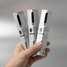 몬드로우 리퀴드 붓펜 아이라이너 1ml, 블랙, 3개