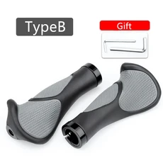 자전거 실리콘 핸들 바 그립 TPR 통합 고무 MTB 사이클링 손 받침대 산악 BMX, 01 B