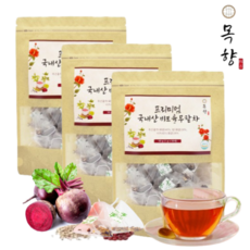 목향 프리미엄 국내산 비트율무팥차 티백차, 1g, 50개입, 3개