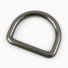 10pcs Meetee 10 50mm O D 링 금속 버클 배낭 스트랩 벨트 개 애완 동물 고리 웨빙 걸쇠 가죽 공예 액세서, 08 20mm