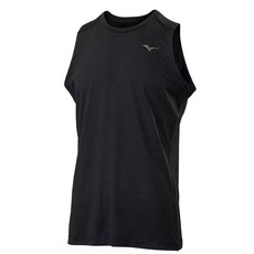 MIZUNO 羽球服飾 K2TAB00109 羽球衣 運動背心 羽球背心, 1個, K2TAC00117霧藍,2XL