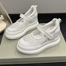 9CM 앵글 부츠 키작녀 발편한 여름 통굽 구두 가보시
