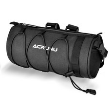 아크루누 자전거 핸들 프레임 안장 새들백 가방 CTB01, 1개, 블랙