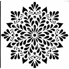 型染版 ST-DOT-0047 蝶古巴特DIY 簍空模板 塗鴉模版 繪畫模版, 1個, DOT-0047