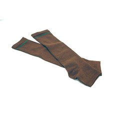 Skil-Care Geri-Sleeves 다리 보호대 다크 톤 범용 사이즈 40.6cm(16인치) 길이 그린 스트라이프 통기성 있는 면-라이크라 혼방 재사용 및 세탁