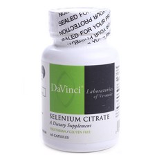 DaVinci Laboratories 檸檬酸硒無麩質膠囊, 60顆, 1罐
