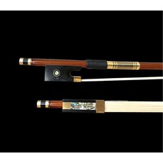 101 첼로 브라질 골드 초보자용 초보자 중급 팔각 비올라활 스트레이트 악기, 스타일A. 4/4 골드 바이올린 활, 1개