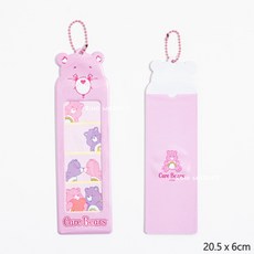 Care Bears 卡套, 四格照 吊飾 粉色, 粉色
