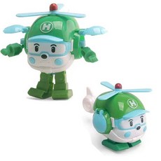 【 台湾 出货 \免运】 變形警車玩具 兒童拆裝變形玩具 機器人救援小車, 綠(袋裝), 1個