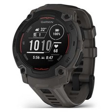 가민 인스팅트 E 아웃도어 GPS 스마트워치, 블랙, 45mm, GPS + 블루투스