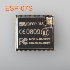 ESP-07S ESP8266 串口轉WIFI模組 工業級低功耗無線模組, 1個