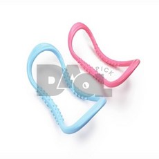 접이식 요가링 몸매 교정효과 필라테스링 필라테스용품 스트레칭기구 젠링, 1요가링-블루, 1개