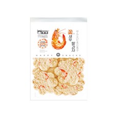 꽃모양 새우 쌀과자, 4개, 100g