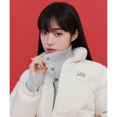 매장정품 리 LEE 우먼 릿지 크롭 다운 아이보리 LE2504DP60IV 657979