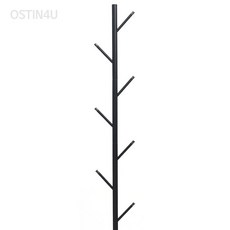 오스틴포유 스탠드 옷걸이 (블랙) 옷걸이행거