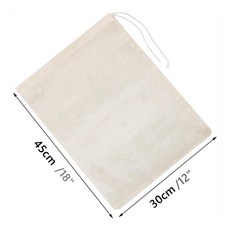 재사용 가능한 치즈 가방 스트레이닝 너트 밀크 콜드 브루 요구르트 커피 필터 스트레이너, L