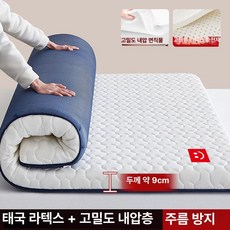 학생 기숙사 패드 두꺼운 신강 부드러운 접이식 따뜻한, 1cm, 스마일리 페이스 화이트블루 9cm A