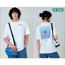 요넥스 25SS 남자 여자 공용 데일리코디 운동 일상 오버빗 반팔티 251TS046U
