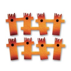 펠트 미니통울타리 13X5cm 1개입 환경꾸미기재료 꾸미기 판 울타리 할로윈 환경 펠트 dew+1161uR