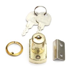 성원기업 (가구 장식장용)미니 종합키 골드 18파이, 1개