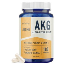SMNUTRITION AKG 丙酮醯穀氨酸 1 100mg 含高含量維他命C 膠囊, 1個, 180錠