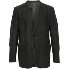 구찌 중고 2000s 엘보우 패치 노치드 라펠 블레이저