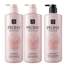 [무료배송]미쟝센 펄 샤이닝 퍼퓸 피오니(샴푸2+트리트먼트1), 1개, 3L
