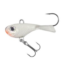 NORTHLAND TACKLE TWITCHIN' Puppet 1/카드 1/8oz 갤럭시 블랙, 슈퍼글로우 화이트