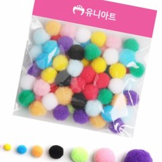 돈스텔 컬러솜 퐁퐁 40mm 혼합