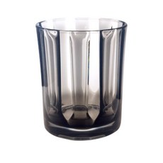 台灣製造安全無毒晶透古典羅馬水杯/430ml，24小時快速出貨，安心飲用，優雅品味, 灰/430ml, 1個